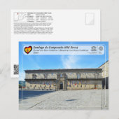 UNESCO WH- Hostal dos Reis Católicos Postkarte (Vorne/Hinten)