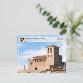UNESCO WH- Iglesia de Santa Tecla Postkarte (Stehend Vorderseite)