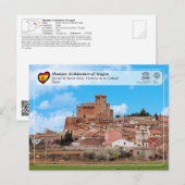 UNESCO WH- Iglesia de Santa Tecla Postkarte (Vorne/Hinten)