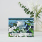 UNESCO WH- Iguazu Nationalpark Postkarte (Stehend Vorderseite)