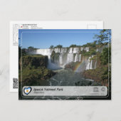 UNESCO WH- Iguazu Nationalpark Postkarte (Vorne/Hinten)