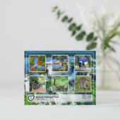 UNESCO WH- Iguazu Nationalpark Postkarte (Stehend Vorderseite)