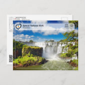 UNESCO WH- Iguazu Nationalpark Postkarte (Vorne/Hinten)
