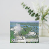 UNESCO WH- Iguazu Nationalpark Postkarte (Stehend Vorderseite)