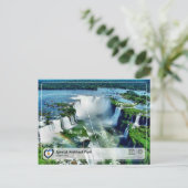 UNESCO WH- Iguazu Nationalpark Postkarte (Stehend Vorderseite)