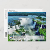 UNESCO WH- Iguazu Nationalpark Postkarte (Vorne/Hinten)