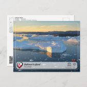 UNESCO WH- Ilulissat Icefjord Postkarte (Vorne/Hinten)