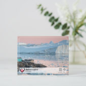 UNESCO WH- Ilulissat Icefjord Postkarte (Stehend Vorderseite)