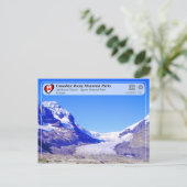 UNESCO WH- Jasper-Nationalpark Postkarte (Stehend Vorderseite)