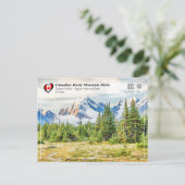 UNESCO WH- Jasper-Nationalpark Postkarte (Stehend Vorderseite)