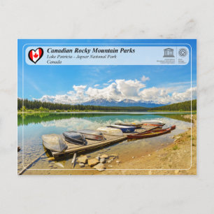 UNESCO WH- Jasper-Nationalpark Postkarte