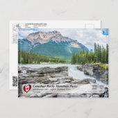 UNESCO WH- Jasper-Nationalpark Postkarte (Vorne/Hinten)