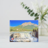 UNESCO WH- Jasper-Nationalpark Postkarte (Stehend Vorderseite)
