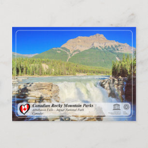 UNESCO WH- Jasper-Nationalpark Postkarte