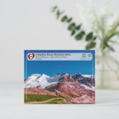 UNESCO WH- Jasper-Nationalpark Postkarte (Stehend Vorderseite)