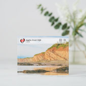 UNESCO WH- Joggins Fossil Cliffs Postkarte (Stehend Vorderseite)