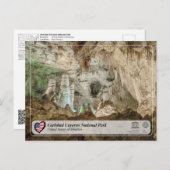 UNESCO WH- Karlsbad Caverns Nationalpark Postca Postkarte (Vorne/Hinten)