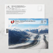 UNESCO WH- Kluane Nationalpark und Reservat Postkarte (Vorne/Hinten)