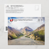 UNESCO WH- Kluane Nationalpark und Reservat Postkarte (Vorne/Hinten)