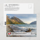 UNESCO WH- Kluane Nationalpark und Reservat Postkarte (Vorne/Hinten)