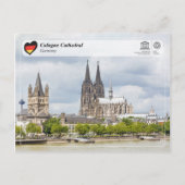 UNESCO WH- Kölner Dom Postkarte (Vorderseite)