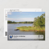 UNESCO WH- Kvarken Archipelago Postkarte (Vorne/Hinten)