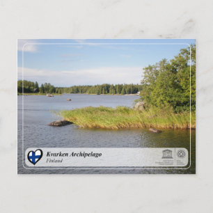 UNESCO WH- Kvarken Archipelago Postkarte