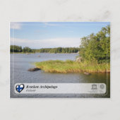 UNESCO WH- Kvarken Archipelago Postkarte (Vorderseite)