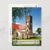 UNESCO WH- Levuka Historischer Hafen Stadt Postkarte (Vorne/Hinten)