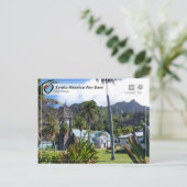 UNESCO WH- Levuka Historischer Hafen Stadt Postkarte (Stehend Vorderseite)