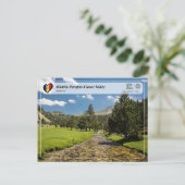 UNESCO WH- Madriu-Perafita-Claror Valley Postkarte (Stehend Vorderseite)