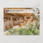 UNESCO WH- Mesa Verde Nationalpark Postkarte (Vorderseite)
