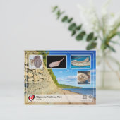 UNESCO WH- Miguasha Nationalpark Postkarte (Stehend Vorderseite)