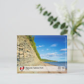 UNESCO WH- Miguasha Nationalpark Postkarte (Stehend Vorderseite)