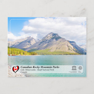 UNESCO WH- Nationalpark Banff Postkarte