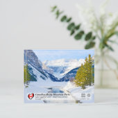 UNESCO WH- Nationalpark Banff Postkarte (Stehend Vorderseite)