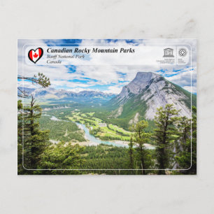 UNESCO WH- Nationalpark Banff Postkarte