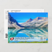UNESCO WH- Nationalpark Banff Postkarte (Vorne/Hinten)