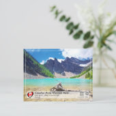 UNESCO WH- Nationalpark Banff Postkarte (Stehend Vorderseite)