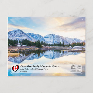 UNESCO WH- Nationalpark Banff Postkarte