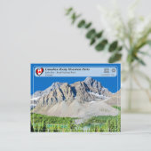 UNESCO WH- Nationalpark Banff Postkarte (Stehend Vorderseite)