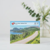 UNESCO WH- Nationalpark Gros Morne Postkarte (Stehend Vorderseite)