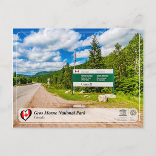 UNESCO WH- Nationalpark Gros Morne Postkarte