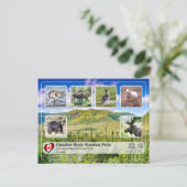 UNESCO WH- Nationalpark Gros Morne Postkarte (Stehend Vorderseite)