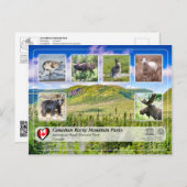 UNESCO WH- Nationalpark Gros Morne Postkarte (Vorne/Hinten)