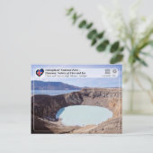 UNESCO WH- Nationalpark Vatnajökull Postkarte (Stehend Vorderseite)