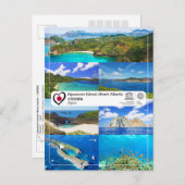 UNESCO WH- Ogasawara Islands - 小 笠 原 島 Postkarte (Vorne/Hinten)