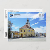 UNESCO WH- Old Rauma - Old Town Hall Postkarte (Vorne/Hinten)