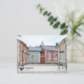 UNESCO WH- Old Rauma Postkarte (Stehend Vorderseite)