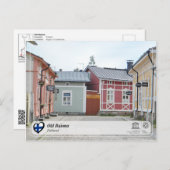 UNESCO WH- Old Rauma Postkarte (Vorne/Hinten)